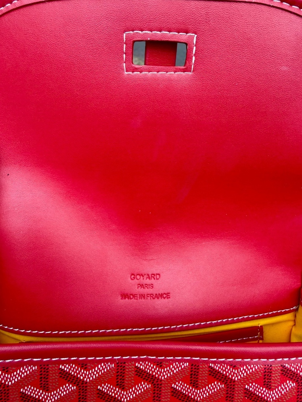 Belvedere PM Messenger Crossbody Bag in red - Read Description - Picture 6 of 13